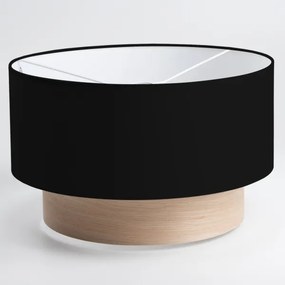 Brilagi - LED luster na lanku CERIA 1xE27/40W/230V priemer 50 cm čierna/béžová