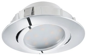 EGLO Zápustné bodové LED svietidlo PINEDA, chrómované