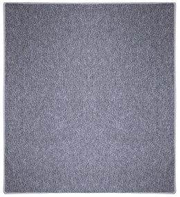 Vopi, Kusový koberec Astra svetlo šedá štvorec, 100x100, šedá, chodba / predsieň