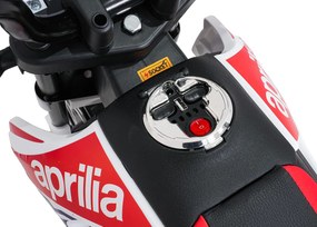 Ramiz Detský motocykel Aprilia RX biely