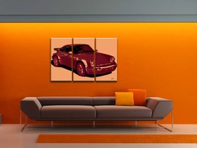 Ručne maľovaný POP Art obraz PORSCHE 911 | rôzne rozmery