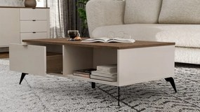 Konferenční stolek CORDOBA kašmírový/dub Castello