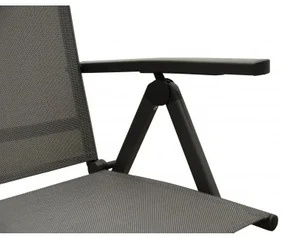 Doppler ACTIVE káro - záhradné polohovacie kreslo