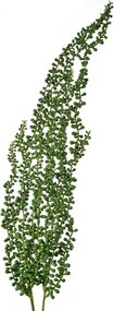 Zelená umelá previsnutá rastlina starček - 74 cm