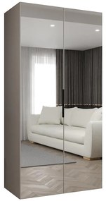 Skriňa Marbella III 100 kašmír/čierna