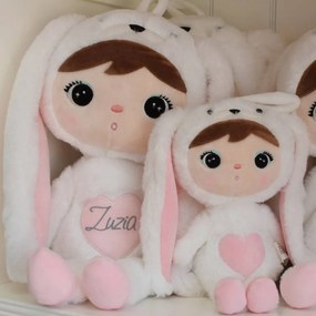 Bábika biely zajac 30 personalizácia: Iba samotná bábika