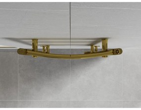 Mexen Ares, vykurovacie teleso 900x500 mm, 293 W, zlatá lesklá, W102-0900-500-00-50