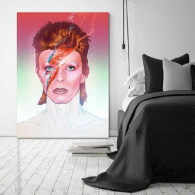 Gario Obraz na plátne David Bowie farebný portrét - Nikita Abakumov Rozmery: 40 x 60 cm
