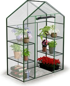 Skleník dve police 140 x 71 x 195 cm Plonos 4922