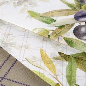 KUCHYNSKÉ UTIERKY OLIVE SADA 9 KS 50X75 CM VZOROVANÉ