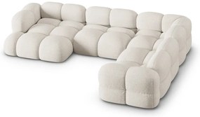 Béžová rohová pohovka (pravý roh/do tvaru "U") Loretto – Cosmopolitan Design