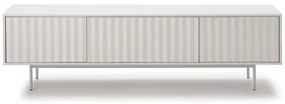 Biely TV stolík 180x52 cm Sierra – Teulat