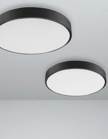 LED stropné svietidlo Hadon 40 čierne