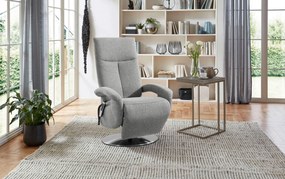 XXXLutz RELAXAČNÉ KRESLO, textil, svetlosivá Sit & More - Online Only obývacie izby - 000144006312