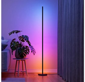 Nanoleaf N7204K02-1FL- LED RGBW Stm. stojacia lampa LED/22W/230V 2200-6500K Wi-Fi N7204K02-1FL