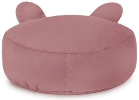Plyšová podnožka TEDDY svetlo rúžová