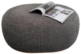 Pebble Boucle taburetka sivá