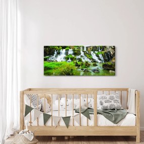 Obraz - vodopády (120x50 cm)