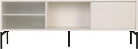 Sivobéžový TV stolík 160x60x42 cm Met – noo.ma