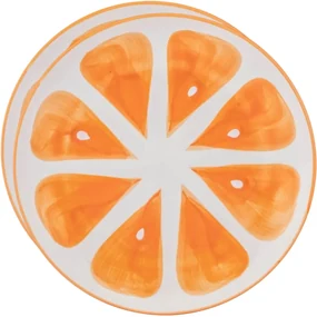 Altom Sada keramických tanierov Tropicana pomaranč20 cm, 2 ks