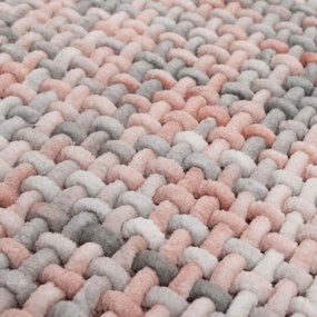 Kúpeľňová predložka Belweder multi ružová, 60x100, viacfarebná, kúpeľňa, Multi-decor