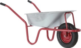 Garden Line KOLESOVY FURIK – OBJEM 120 L – ČERVENÁ