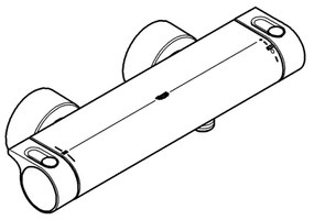 GROHE 34169001 - Termostatická sprchová batéria GROHTHERM 2000 DN 15 chróm