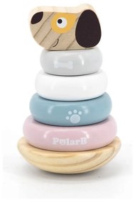 Drevená skladacia pyramída Psík