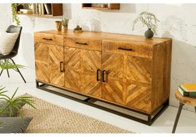 Komoda 39284 160cm Drevo Mango prírodná - Komfort-nábytok
