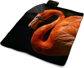 Sablio Plážová deka Plameniak: 200x140 cm