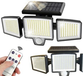 Bluegarden Bluegarden, LED solárna lampa so senzorom pohybu 7W 6500K P60262, OGR-08398