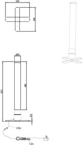 Vodná lampa Motion 50711187