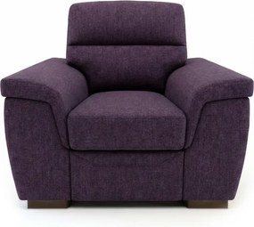 Sedacia zostava ROSSO II 3+2+1, fialová (enjoy new lux - 15 purple)