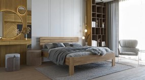 Posteľ Isolda 180x200 cm, prírodný buk