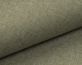 Rohová sedacia súprava Samba II, biela ekokoža/béžová látka