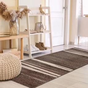 Koberec SARI 3UX 3437A tmavohnedý