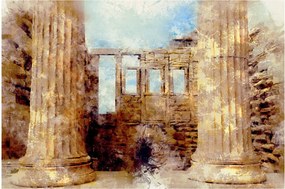 Obraz - Érechthéion, Atény, Grécko (90x60 cm)