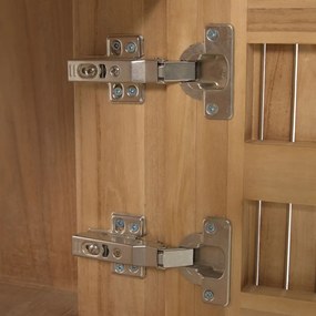 Skrinka pod umývadlo z tíkového dreva Kave Home Taciana