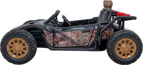 Ramiz Detská pretekárska bugina na batérie 5 Čierna + motory 2x200W + diaľkové ovládanie + zvuková LED dióda + pomalý štart