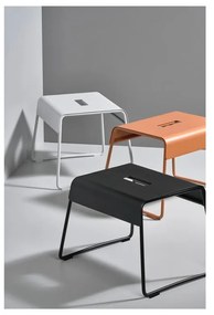 Čierna oceľová stolička Zone A-Stool