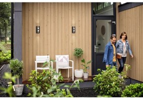 Philips 17351/93/P0 - LED Vonkajšie nástenné svietidlo SHADOW 2xLED/4,5W IP44