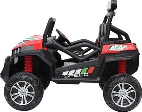 LEAN CARS Batérie Buggy S2588 Červená