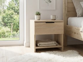 Nočné stolíky HAVANA (2 ks), dub sonoma