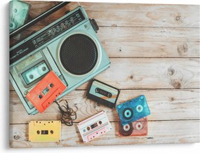 Obraz - Retro rádio (70x50 cm)