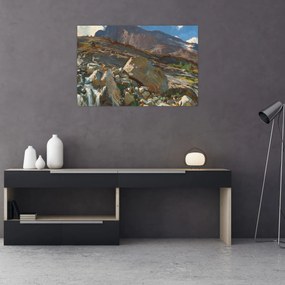Obraz - John Singer Sargent, Simplon Pass, reprodukcia (90x60 cm)