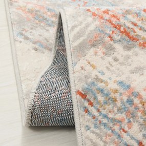 TA Koberec G505C WHITE/SALMON PORTLAND HIK Biely Obdĺžnikový Rozmer: 140x200 cm