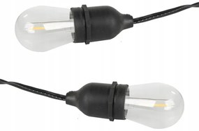 Verk 12300 LED Vonkajšia dekoračná reťaz girlanda 10 žiaroviek, IP44, 10 m