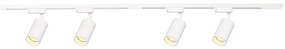 Bodové svietidlo v lištovom systéme PIPE 4xGU10/10W/230V biela