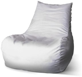 Sablio Sedací vak Bean Biela - 100 x 90 x 45 cm