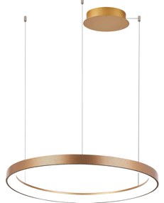 Moderný LED luster Agnes 48 stmievateľné zlatá